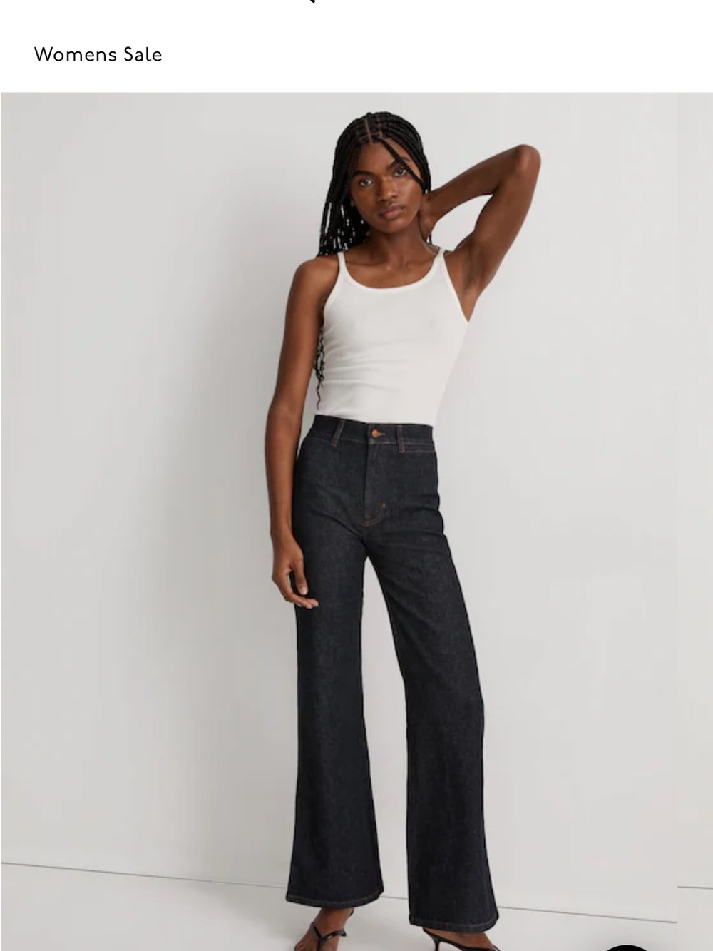 Madewell high rise flare Jeans